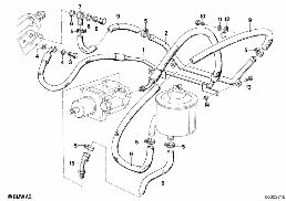 HYDRO STEERING-OIL PIPES