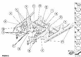 SEALING CAP/PLUG diagram for BMW 5 Series E60 LCI 523Li