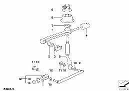 GEARSHIFT MANUAL TRANSMISSION diagram for BMW 3 Series E46 318i