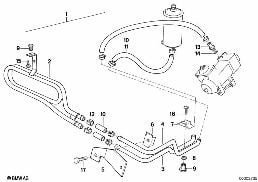 HYDRO STEERING-OIL PIPES