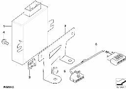 SINGEL PARTS F VOICE INPUT SYSTEM diagram for BMW 3 Series E46 318i