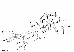 HYDRO STEERING-VANE PUMP/BEARING SUPPORT