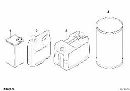 Huile de boîte de vitesses diagram for BMW 5 Series E39 525td