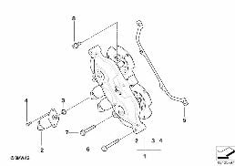 CYLINDER HEAD VANOS diagram for BMW 5 Series E61 LCI M5