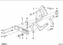 HYDRO STEERING-VANE PUMP/BEARING SUPPORT