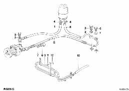 HYDRO STEERING-OIL PIPES
