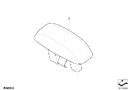 SOLAR SENSOR diagram for BMW X1 E84 28iX