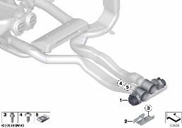 Ovladače klapek zadní klimatizace diagram for BMW Rolls-Royce Phantom RR1 Phantom