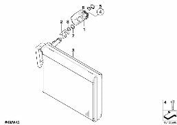 EVAPORATOR / EXPANSION VALVE diagram for BMW X1 E84 28iX