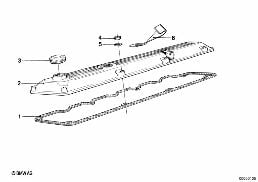 CYLINDER HEAD COVER diagram for BMW 3 Series E30 325i