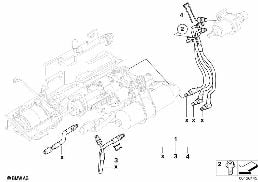 GS6S37BZ(SMG) HYDRAULIC PIPES diagram for BMW 3 Series E46 325i