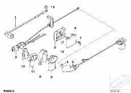 BATTERY CABLE diagram for BMW X3 E83 LCI 1.8d