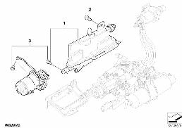 GS6S53BZ(SMG) EXPANSION TANK / PUMP diagram for BMW 5 Series E60 545i