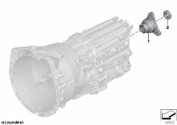 GS6-53BZ/DZ DRIVE-/OUTPUT SHAFT diagram for BMW 3 Series E93 335i