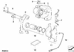 REAR BRAKE / BRAKE PAD / WEAR SENSOR