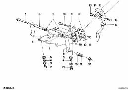 STEERING COLUMN-BEARING SUP./SINGLE PART