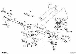 STEERING COLUMN-BEARING SUP./SINGLE PART diagram for BMW 7 Series E23 728