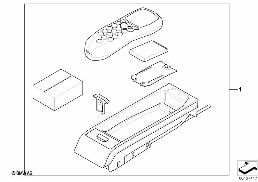 RETROFIT KIT CAR PHONE PROFESSIONAL diagram for BMW 3 Series E46 318i