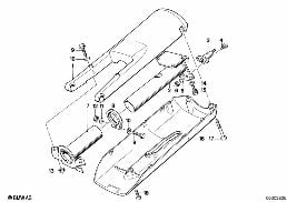 STEERING COLUMN-TUBE/TRIM PANEL diagram for BMW 5 Series E28 M535i
