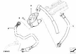 CRANKCASE-VENTILATION/OIL SEPARATOR