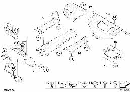 Izolacja termiczna diagram for BMW MINI R50 Cooper
