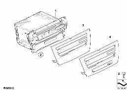 CCC CD diagram for BMW 1 Series E81 118i