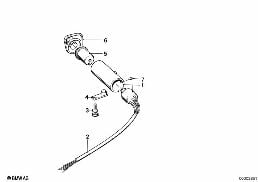 STEERING LOCK/IGNITION SWITCH diagram for BMW 7 Series E23 728