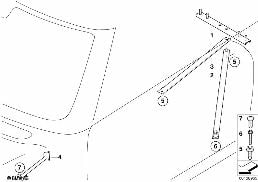 各種車身零件 diagram for BMW MINI Cabrio R52 Cooper