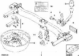 TOWING HITCH, DETACHABLE diagram for BMW 3 Series E46 318i