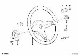 SPORTS STEERING WHEEL M-TECHNIK diagram for BMW 3 Series E30 325i
