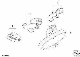 INTERIOR MIRROR diagram for BMW 1 Series E82 118d