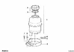 OIL CARRIER / SINGLE PARTS diagram for BMW 3 Series E36 M3