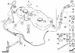 FUEL TANK/MOUNTING PARTS