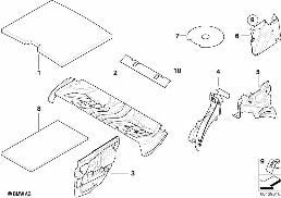 Isolierungen diagram for BMW 3 Series E46 316i