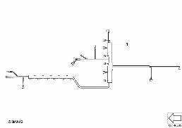 CABLE HARNESS INJECTION VALVE/IGNITION diagram for BMW 6 Series E64 LCI 630i