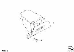 IGNITION LOCK OF REMOTE CONTROL diagram for BMW X1 E84 18i