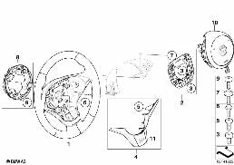 M Kier.sport z pod.pow.,Smart, wielof. diagram for BMW 5 Series E60 LCI 525d