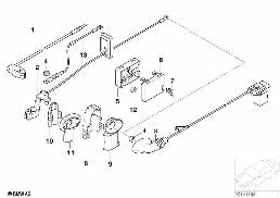 BATTERY CABLE(BATTERY REAR) diagram for BMW 3 Series E46 318i