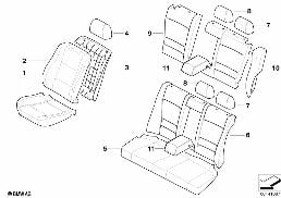 Indiv.serie E39 Australien KA138, del 2 diagram for BMW 5 Series E39 523i