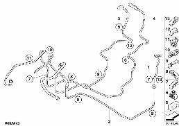 FUEL PIPE AND SCAVENGING LINE