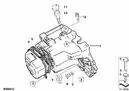 GS5-65BH Obudowa i elementy dodatkowe diagram for BMW MINI R50 Cooper