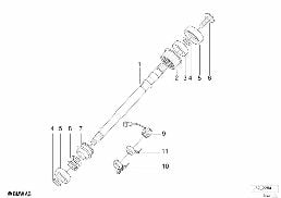 STEER.COL.-STEER. SPIN. UPPER