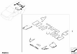 Ochr.sítě zav.prost./vložky podběhu kola diagram for BMW X5 E53 4.4i