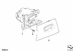 IGNITION LOCK OF REMOTE CONTROL diagram for BMW 3 Series E90 LCI 335i