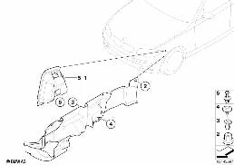 DIESEL ENCAPSULATION diagram for BMW 1 Series E82 118d
