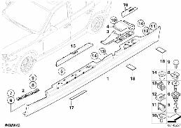 COVER DOOR SILL / WHEEL ARCH