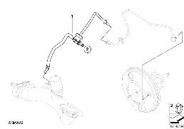 VACUUM CONTROL - ENGINE diagram for BMW MINI R53 Cooper S