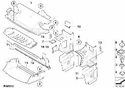 AIR DUCT diagram for BMW 3 Series E36 323i