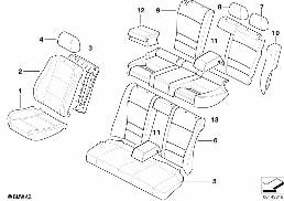 Série Individual Japon,KA173, partie 2 diagram for BMW 5 Series E39 525td