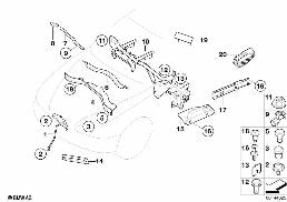 VARIOUS BODY PARTS diagram for BMW 7 Series E66 760Li